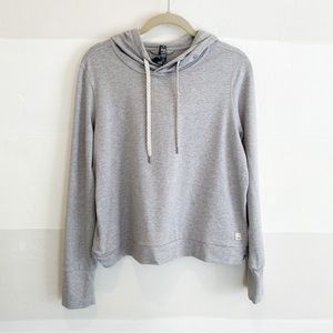 Vuori Gray Halo Essential Hoodie